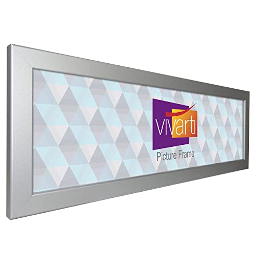 Vivarti Thin Matt Silver Picture Frame