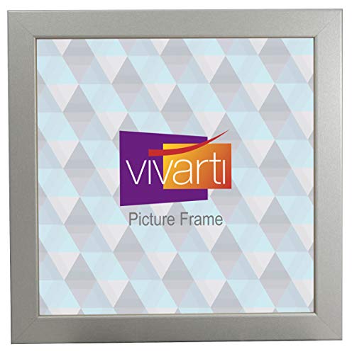 Vivarti Thin Matt Silver Picture Frame