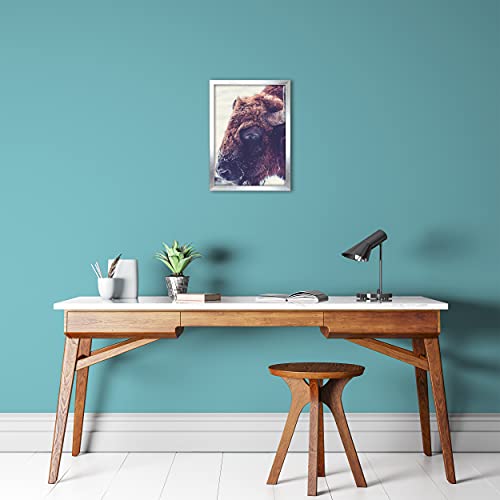 Vivarti Thin Gloss Silver Picture Frame