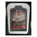 Vivarti DIY Tapered 3D Mounted Sports Shirt Display Gloss Black Frame-13