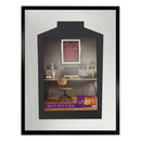 Vivarti DIY Tapered 3D Mounted Sports Shirt Display Black Frame-16