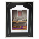 Vivarti DIY Tapered 3D Mounted Sports Shirt Display White Frame-14