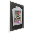 Vivarti DIY Tapered 3D Mounted Sports Shirt Display  Gloss White Frame-20