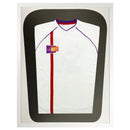 Vivarti DIY Tapered 3D Mounted Sports Shirt Display White Frame-3