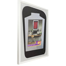 Vivarti DIY Tapered 3D Mounted Sports Shirt Display  Gloss White Frame-18