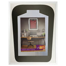 Vivarti DIY Tapered 3D Mounted Sports Shirt Display  Gloss White Frame-14