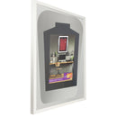 Vivarti DIY Tapered 3D Mounted Sports Shirt Display  Gloss White Frame-19