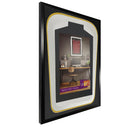 Vivarti DIY Tapered 3D Double Mounted Sports Shirt Display Black Frame-25