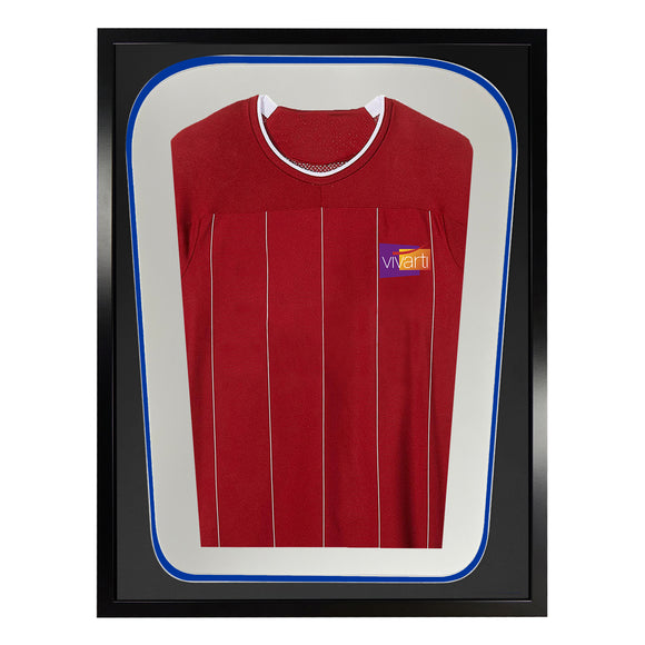 Vivarti DIY Tapered 3D Double Mounted Sports Shirt Display Black Frame