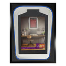 Vivarti DIY Tapered 3D Double Mounted Sports Shirt Display Black Frame-32