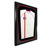 Vivarti DIY Tapered 3D Double Mounted Sports Shirt Display Gloss Black Frame