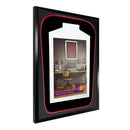 Vivarti DIY Tapered 3D Double Mounted Sports Shirt Display Black Frame-37