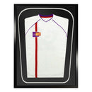 Vivarti DIY Tapered 3D Double Mounted Sports Shirt Display Gloss Black Frame-1