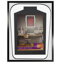 Vivarti DIY Tapered 3D Double Mounted Sports Shirt Display Black Frame-56