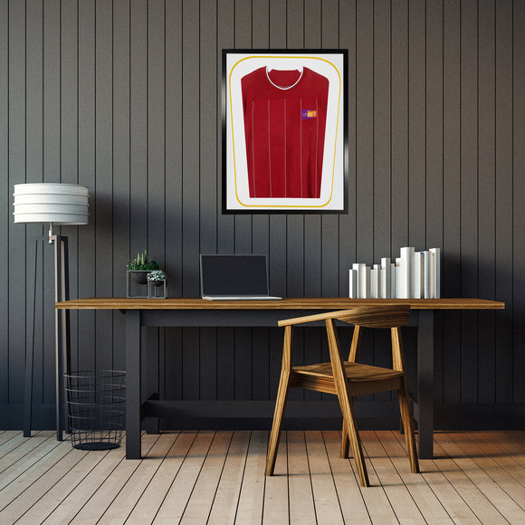 Vivarti DIY Tapered 3D Double Mounted Sports Shirt Display Black Frame