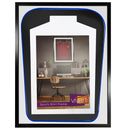 Vivarti DIY Tapered 3D Double Mounted Sports Shirt Display Black Frame-68