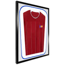 Vivarti DIY Tapered 3D Double Mounted Sports Shirt Display Black Frame-71