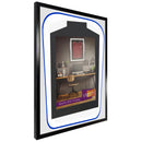 Vivarti DIY Tapered 3D Double Mounted Sports Shirt Display Black Frame-73