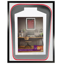 Vivarti DIY Tapered 3D Double Mounted Sports Shirt Display Black Frame-76