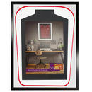 Vivarti DIY Tapered 3D Double Mounted Sports Shirt Display Black Frame-80