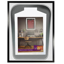 Vivarti DIY Tapered 3D Double Mounted Sports Shirt Display Black Frame-84