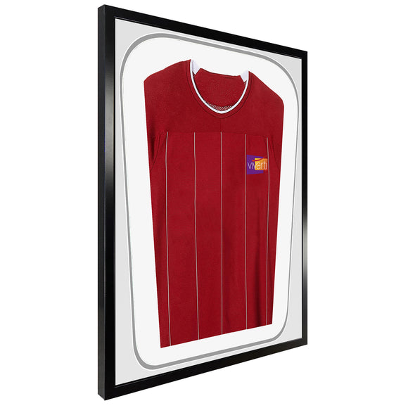 Vivarti DIY Tapered 3D Double Mounted Sports Shirt Display Black Frame