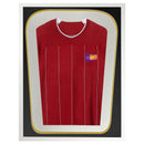 Vivarti DIY Tapered 3D Double Mounted Sports Shirt Display White Frame-9