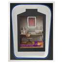 Vivarti DIY Tapered 3D Double Mounted Sports Shirt Display Gloss White Frame-32