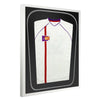 Vivarti DIY Tapered 3D Double Mounted Sports Shirt Display White Frame