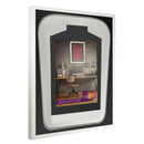 Vivarti DIY Tapered 3D Double Mounted Sports Shirt Display White Frame-49