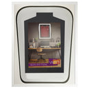 Vivarti DIY Tapered 3D Double Mounted Sports Shirt Display White Frame-56