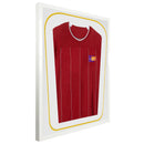 Vivarti DIY Tapered 3D Double Mounted Sports Shirt Display White Frame-63