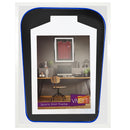 Vivarti DIY Tapered 3D Double Mounted Sports Shirt Display Gloss White Frame-68