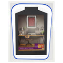 Vivarti DIY Tapered 3D Double Mounted Sports Shirt Display Gloss White Frame-72