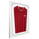 Vivarti DIY Tapered 3D Double Mounted Sports Shirt Display White Frame-87