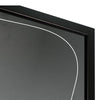 Vivarti DIY Tapered 3D Mounted+ Double Aperture Sports Shirt Display Black Frame