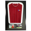 Vivarti DIY Tapered 3D Mounted+ Double Aperture Sports Shirt Display Gloss Black Frame-2