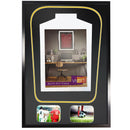 Vivarti DIY Tapered 3D Double Mounted + Double Aperture Sports Shirt Display Black Frame-20