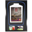 Vivarti DIY Tapered 3D Double Mounted + Double Aperture Sports Shirt Display Black Frame-28