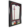 Vivarti DIY Tapered 3D Double Mounted + Double Aperture Sports Shirt Display Black Frame