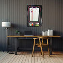 Vivarti DIY Tapered 3D Double Mounted + Double Aperture Sports Shirt Display Black Frame-38