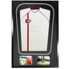 Vivarti DIY Tapered 3D Double Mounted + Double Aperture Sports Shirt Display Gloss Black Frame