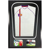 Vivarti DIY Tapered 3D Double Mounted + Double Aperture Sports Shirt Display Gloss Black Frame