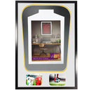 Vivarti DIY Tapered 3D Double Mounted + Double Aperture Sports Shirt Display Black Frame-60