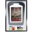 Vivarti DIY Tapered 3D Double Mounted + Double Aperture Sports Shirt Display Black Frame-68