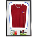 Vivarti DIY Tapered 3D Double Mounted + Double Aperture Sports Shirt Display Black Frame-14