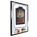 Vivarti DIY Tapered 3D Double Mounted + Double Aperture Sports Shirt Display Gloss Black Frame-73