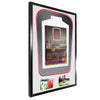 Vivarti DIY Tapered 3D Double Mounted + Double Aperture Sports Shirt Display Gloss Black Frame