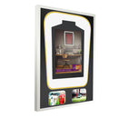 Vivarti DIY Tapered 3D Double Mounted + Double Aperture Sports Shirt Display White Frame-25