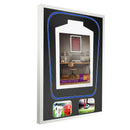 Vivarti DIY Tapered 3D Double Mounted + Double Aperture Sports Shirt Display Gloss White Frame-29